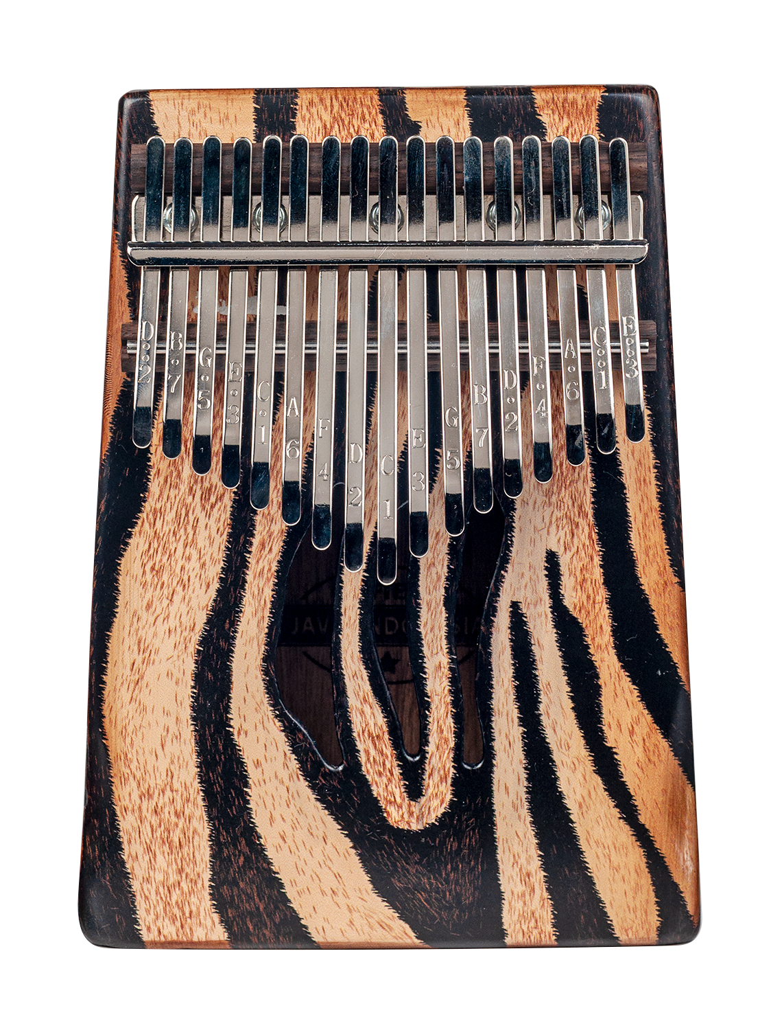 Mahalo | MKA17ZE | Zebra | 17 Key Kalimba Mahalo | MKA17ZE | Zebra | 17 Key Kalimba